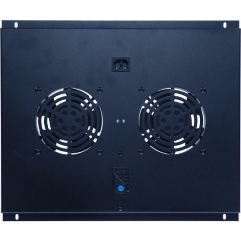 DSIT Fan-pakket met 2 ventilatoren en thermostaat geschikt voor 600mm diepe serverkasten