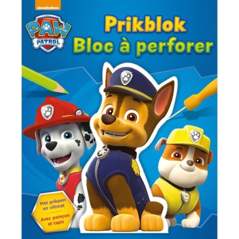 PAW Patrol - Kleurboek - Prikboek