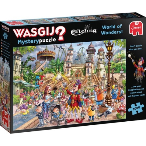 Wasgij Mystery Efteling Wereld Vol Wonderen 1000 stukjes - Legpuzzel