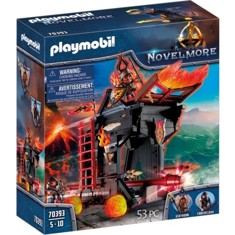 PLAYMOBIL Novelmore Burnham Raiders vurige stormram - 70393