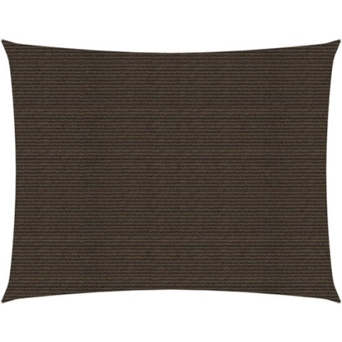 vidaXL-Zonnezeil-160-g/m²-2,5x3,5-m-HDPE-bruin