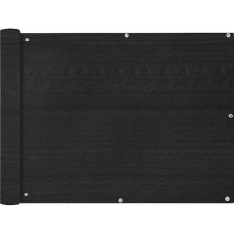vidaXL-Balkonscherm-HDPE-90x400-cm-antraciet