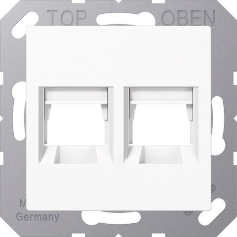 Jung Inzetplaat Schakelmateriaal - A1569-2WEWW - E2VUQ