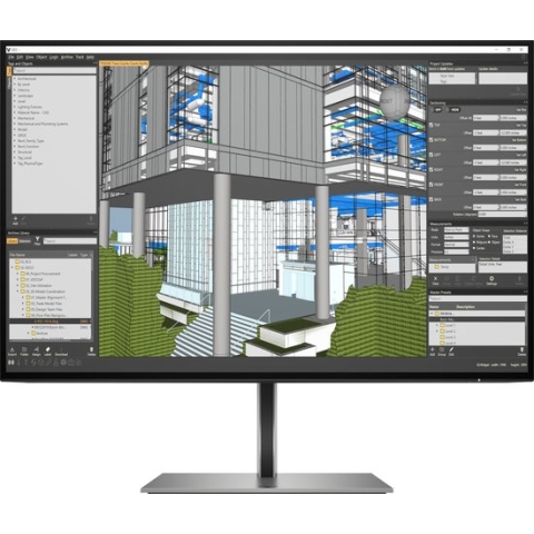 HP Z24n G3 - WUXGA IPS 60Hz Monitor - 24 Inch - Zilver/Zwart