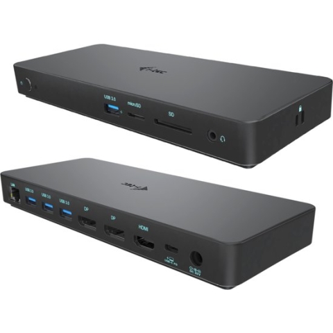 I-tec USB-C/Thunderbolt 3  Docking Station met 1 x HDMI en 2 x Displayport (100W voeding)