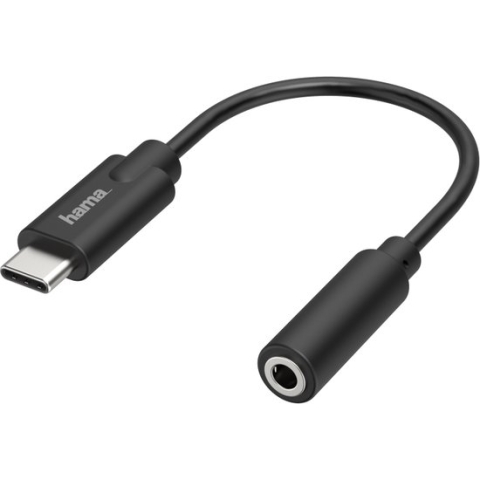 Hama USB 2.0 Adapter [1x USB-C stekker - 1x Jackplug female 3,5 mm]