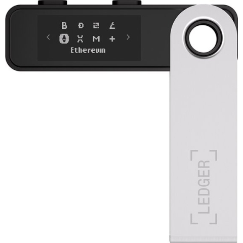 Ledger Nano S Plus - Hardware Wallet - het perfecte instapmodel voor het veilig beheren van al je crypto (Bitcoin) en NFT's - Zwart