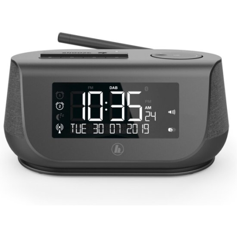 Hama DR36SBT - Radio - FM/DAB/DAB+/Bluetooth - Wekkerradio - Zwart