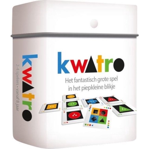 Kwatro - Kaartspel - pocketspel / reisspel