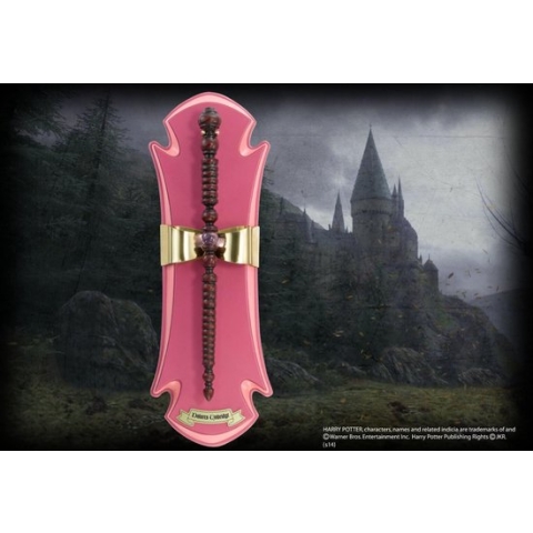 Noble Collection Harry Potter - Dolores Umbridge Toverstaf / Toverstok met Display Replica