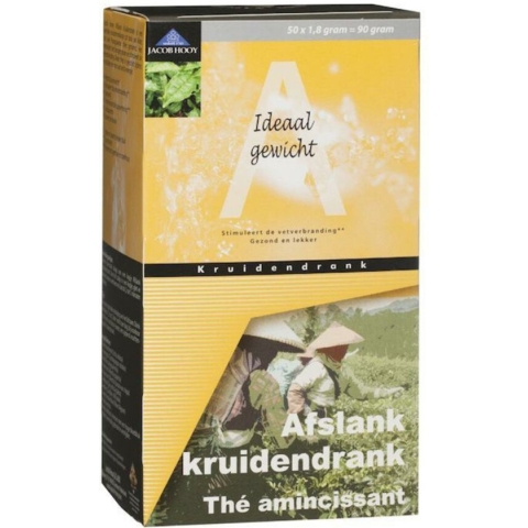 Jacob Hooy - Jacob Hooy - Jacob Hooy Afslankthee 50 Theezakjes