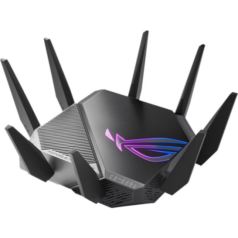 ASUS ROG Rapture GT-AXE11000 - Gaming extendable router - 4G / 5G Router vervanger - WiFi 6E