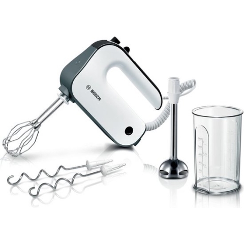 Bosch MFQ49700 - Handmixer - 850W - Wit/donkergrijs