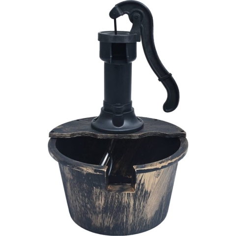 vidaXL-Tuinfontein-vat-met-pomp