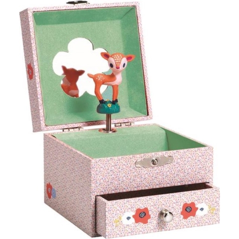 Djeco Sieraden-/Muziekdoos Hertje