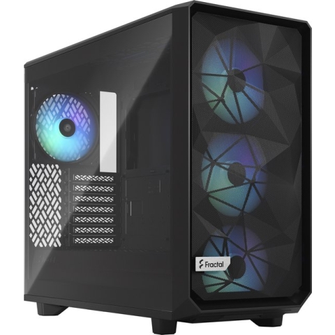 ATX Semi-tower Box Fractal Meshify 2 Lite Black