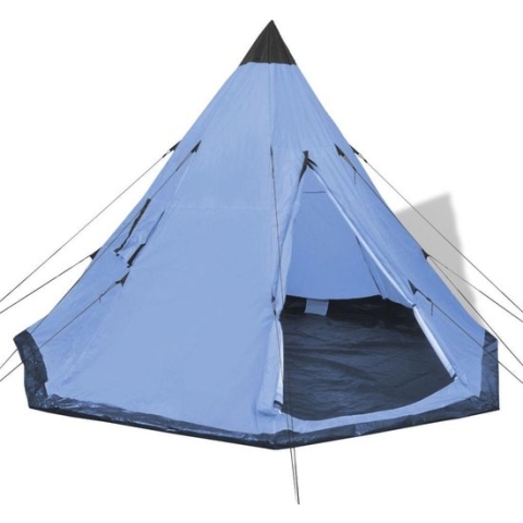 vidaXL-Tent-4-persoons-blauw