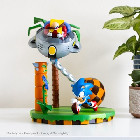 SEGA - Sonic The Hedgehog - Officiële 30e Verjaardag - Figuur - 23cm