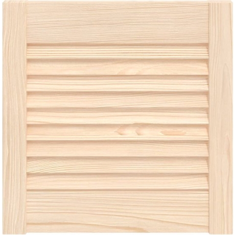 vidaXL-Kastdeur-met-lamellen-39,5x39,4-cm-massief-grenenhout