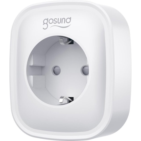 Gosund SP1 smart stopcontact enkel, met schakelaar, Alexa and Google Home compatible