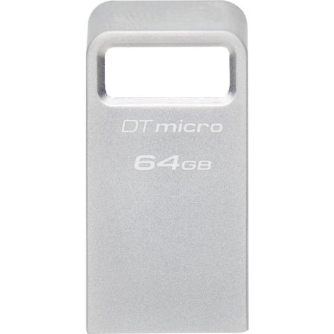 Kingston DataTraveler® Micro DTMC3G2/64GB USB-stick 64 GB USB 3.2 Gen 1 Zilver