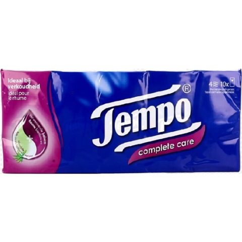 Tempo Zakdoekjes Complete Care 10 stuks