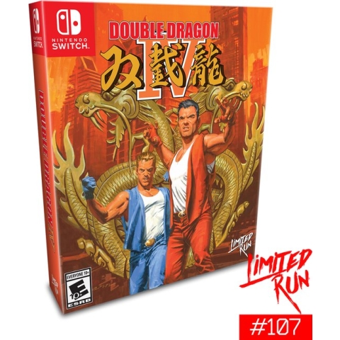 Double dragon IV Classic edition / Limited run games / Switch