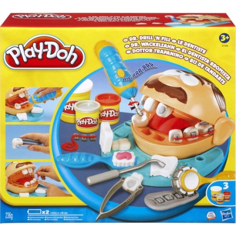 Play-Doh Bij de tandarts - Klei