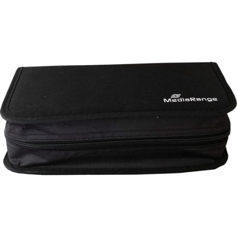 MediaRange | MediaRange | Opbergmap | 96 Disc | Zipper Wallet | Nylon
