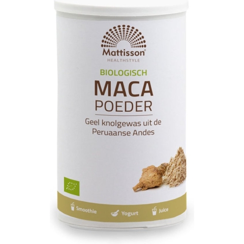 Mattisson Biologische Maca Poeder - Adaptogeen - 300 Gram