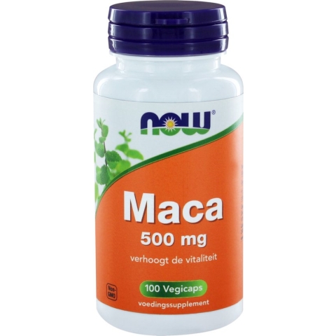 Now Foods - Maca Capsules 500 mg - 100 Vegicaps