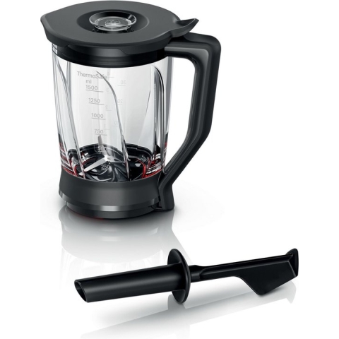 Bosch MUZ9MX2 Blender Zwart/Transparant