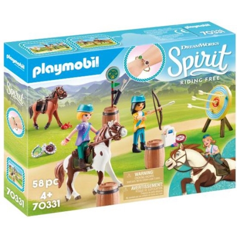 PLAYMOBIL Spirit Boogschieten te paard - 70331