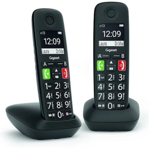 Gigaset E290R - Zwart - 2 handsets