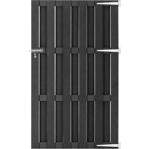 vidaXL-Poort-100x180-cm-HKC-grijs