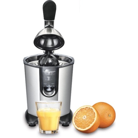 Solis Citrus Juicer 8453 Citruspers - Sinaasappelpers Elektrisch - Citroenpers Electrisch - 160 Watt - Zilver