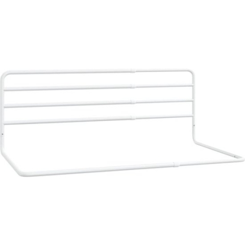 vidaXL Bedhekje peuter (76-137)x55 cm ijzer wit