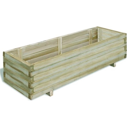 vidaXL-Plantenbak-verhoogd-rechthoekig-120x40x30-cm-hout