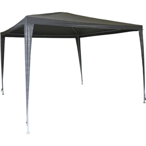 Partytent 3x3m PE 100 gr/m2 - grijs