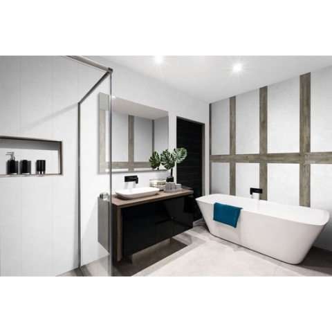 Grosfillex 11 St Wandtegels Gx Wall+ Steen 30X60 Cm Greige