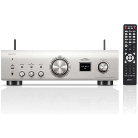 Denon - PMA-900HNE - Geintegreerde netwerkversterker met HEOS® Built-In, 50W per kanaal en Phono Ingang - Zilver