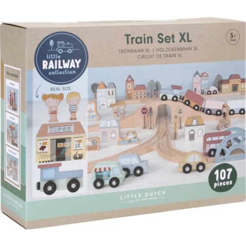 Little Dutch Treinbaan XL - Starterkit FSC
