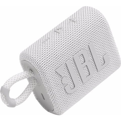 JBL Go 3 - Draadloze Bluetooth Mini Speaker - Wit