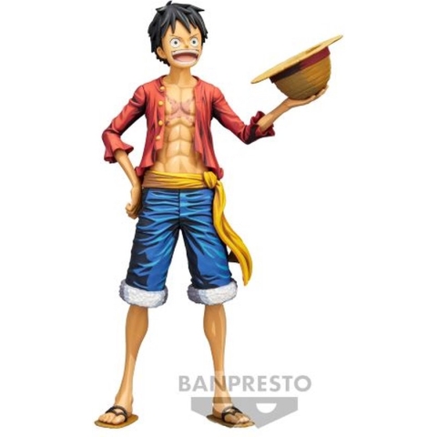 BANDAI NAMCO - ONE PIECE - MONKEY D. LUFFY - FIGURINE GRANDISTA NERO 28CM