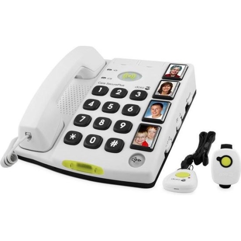 Doro Care SecurePlus 347 - Vaste telefoon - Wit