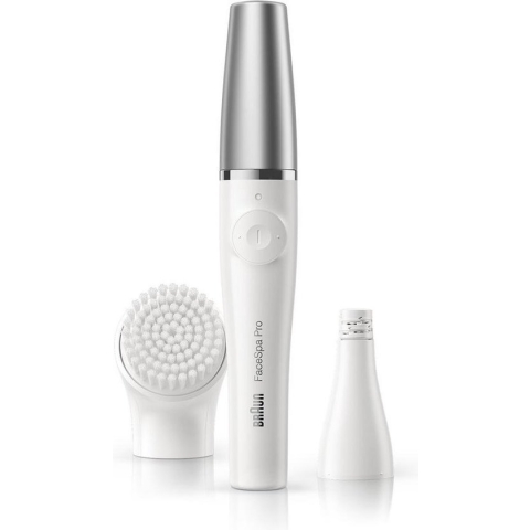 Braun FaceSpa PRO 910 2in1 Gezichtsepilator en Reinigingsborstel Wit