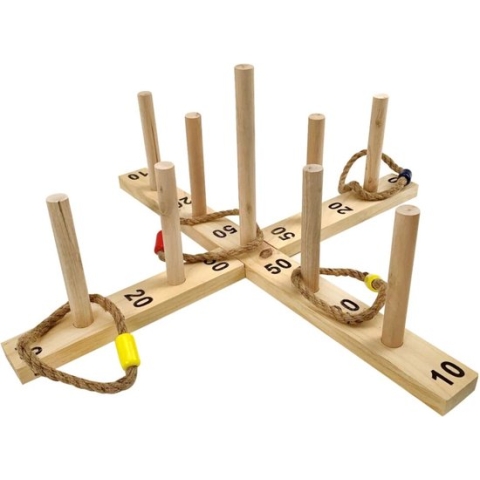 Alert Vang en werpspel Ring werpen 6 ringen