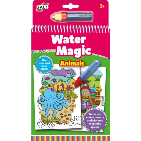 Galt Waterkleurboek Water Magic Animals - Kleurboek