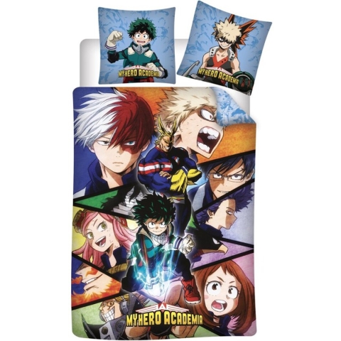 My Hero Academia Dekbedovertrek Quirk - Eenpersoons - 140 x 200 cm - Katoen