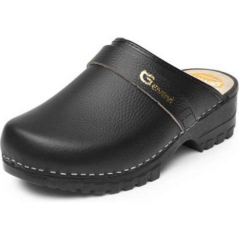 Gevavi Dinan Zwart Open Schoenklompen PU